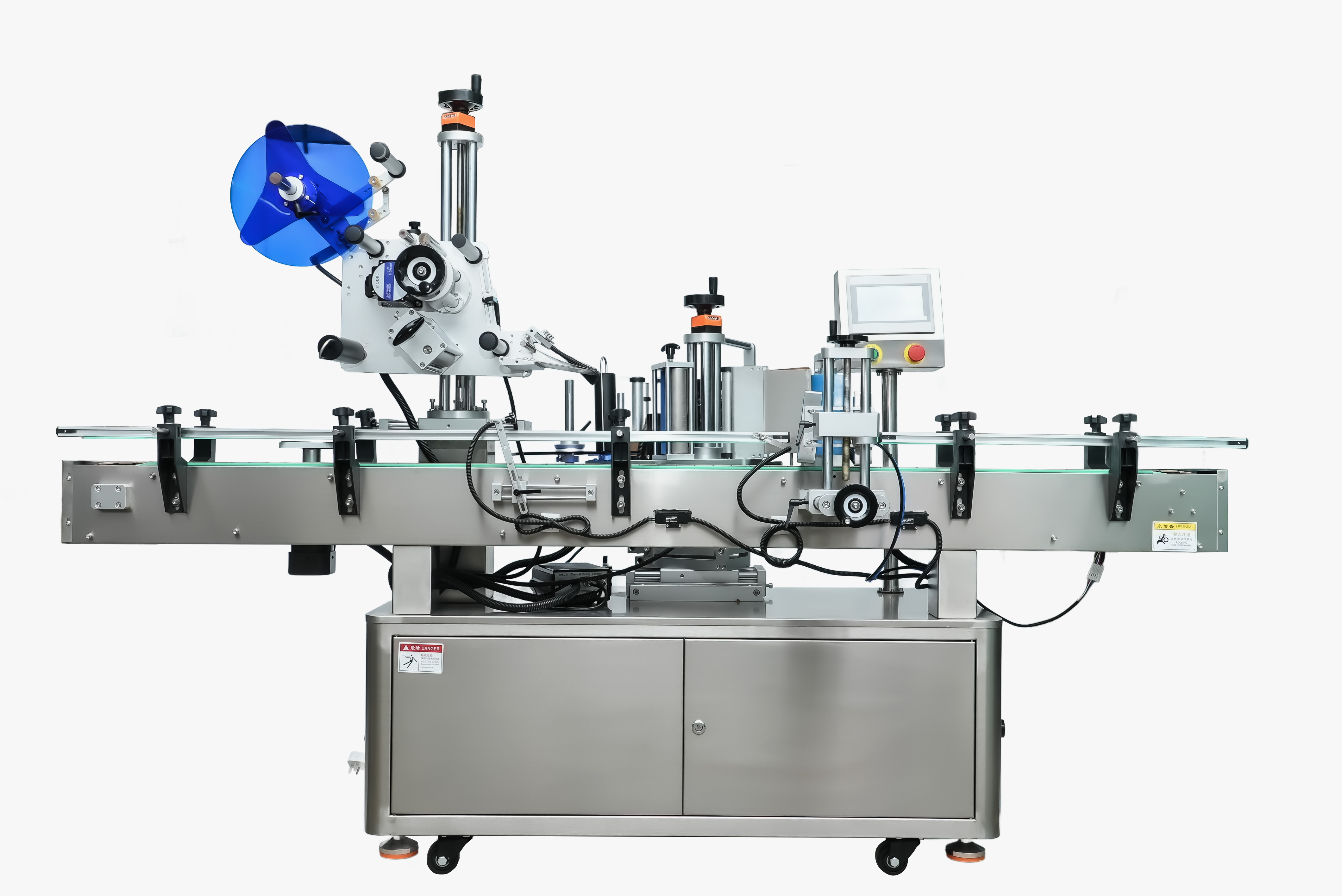 全自動上平面+定位圓瓶貼標(biāo)機(jī)